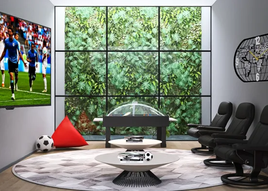A place to live football Design Rendering