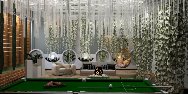 A place to relax and play billiards 