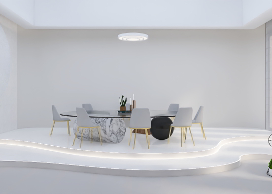 The round table Design Rendering