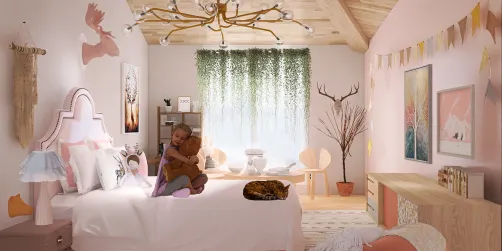 A little girls escape🦌