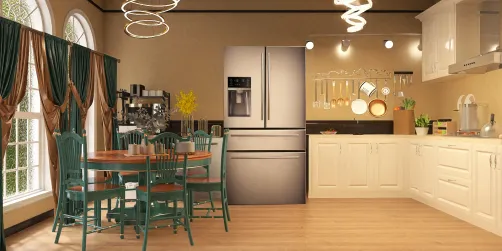 A simple kitchen 