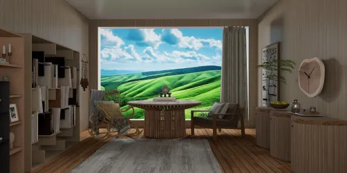 Japandi living room 