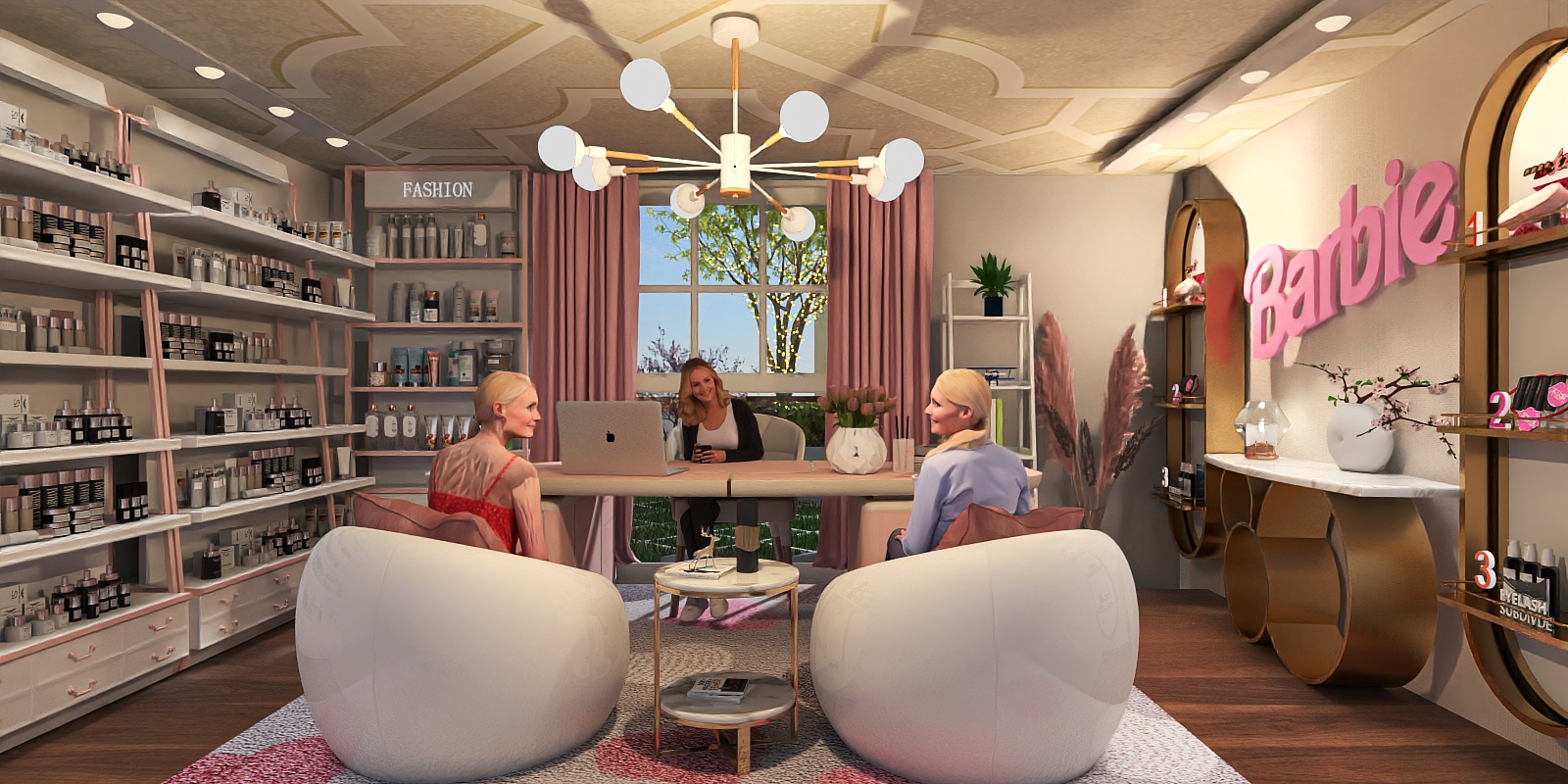 A special place for women, their comfort and pampe