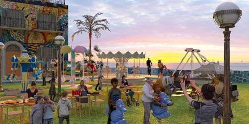 Carnival at the beach 