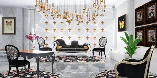 Fancy formal living