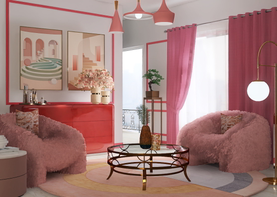 Penky pink Design Rendering