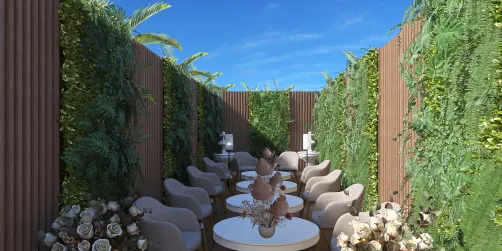 beautiful outdoor restaurant 😍 