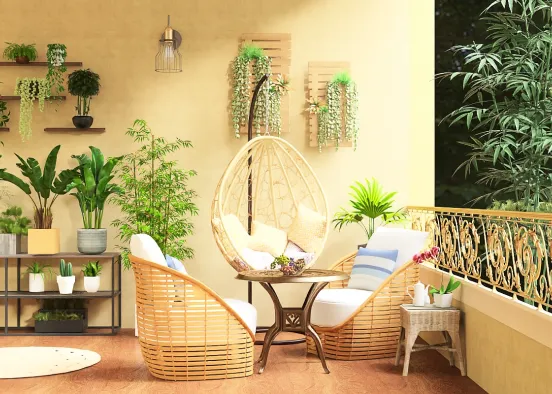 Garden terrace 🪴 Design Rendering