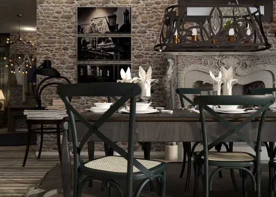 # Lady of the Manor! Renderização de Design