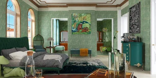 Partition Room Bed & Bath