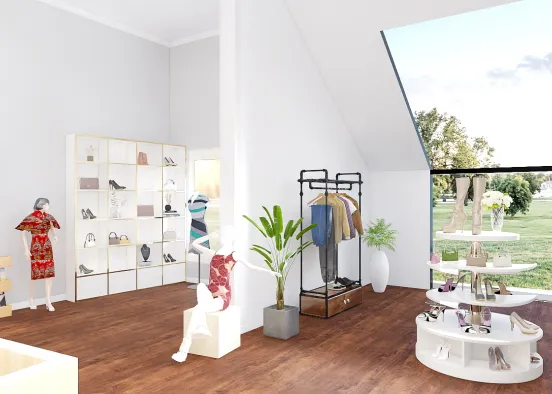 🧥 Tienda de ropa  Design Rendering