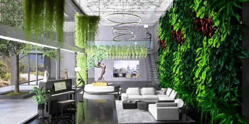 Biophilic Living room