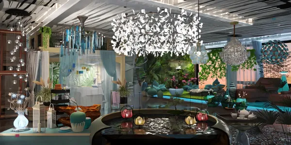 Professional interior design created with Homestyler 3D design software