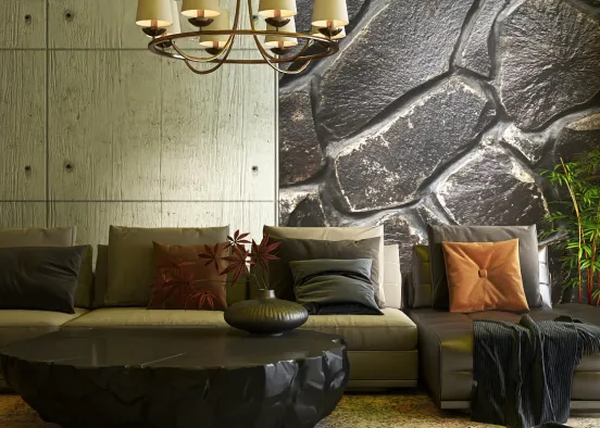 # Modern Serenity Renderização de Design
