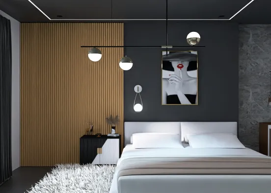 # Black design  Renderização de Design