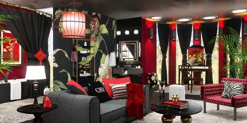 Luxury Hotel Suite 