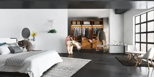 concrete room