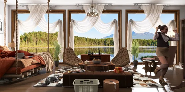 Professional interior design created with Homestyler 3D design software