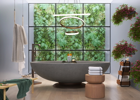 Relax bathroom 🛁 Design Rendering