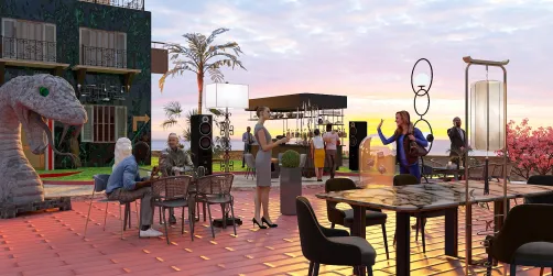 Luxury Bar Restaurant 