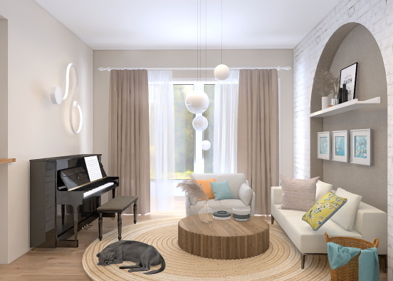 Elegant room 🦢 Design Rendering