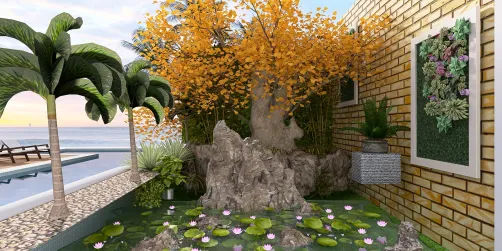 Toproof garden design idea 💡