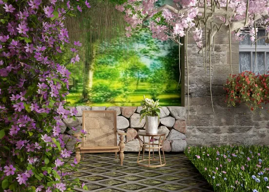 # Spring always makes me feel better Renderização de Design