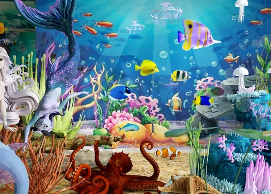 # Water World 🌎 Renderização de Design