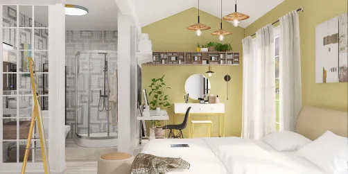Cuarto con baño 
