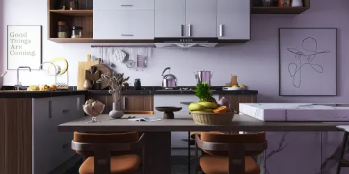 White kitchen idea 💡