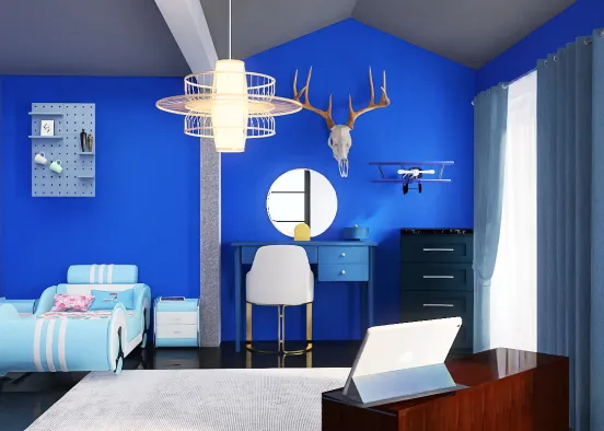 my dream room for my son Design Rendering