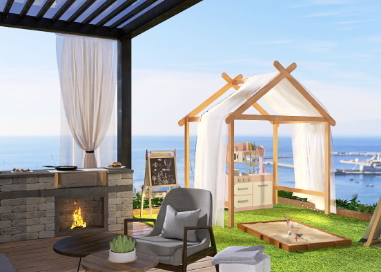 Decking Design Rendering