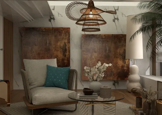 # Coastal Retreat Collection  Renderização de Design