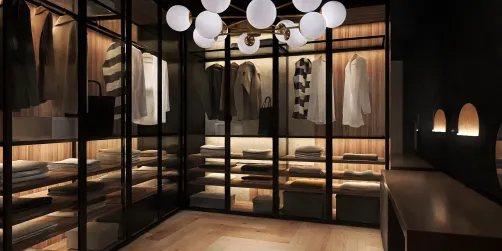 Shared room cabin lux closet 