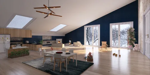 A cozy multi room 