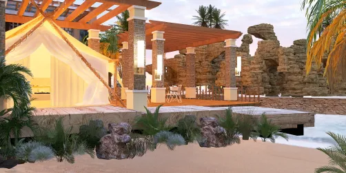 Tropical paradise....