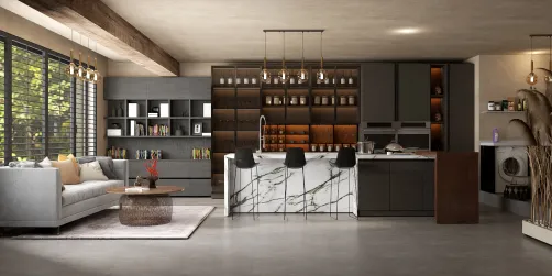 cuisine buanderie 2