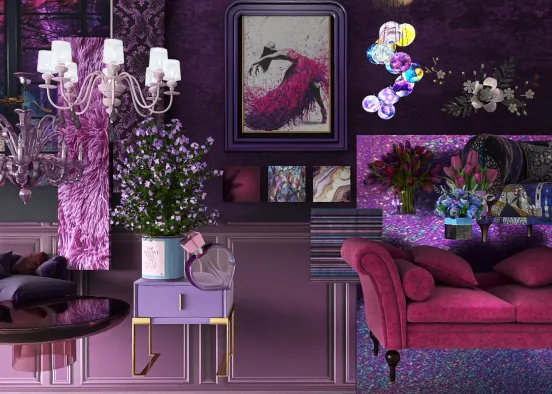 # PURPLE PASSION Renderização de Design
