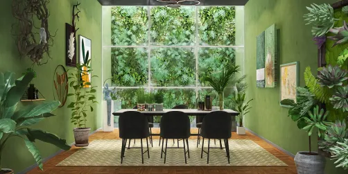 Boho dining room