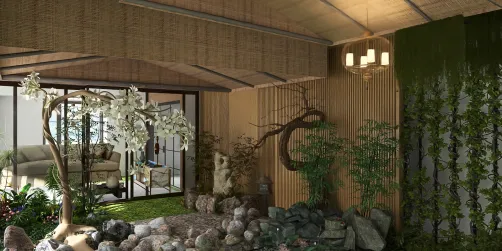 Jardín interior