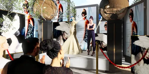 Fashion designer stage