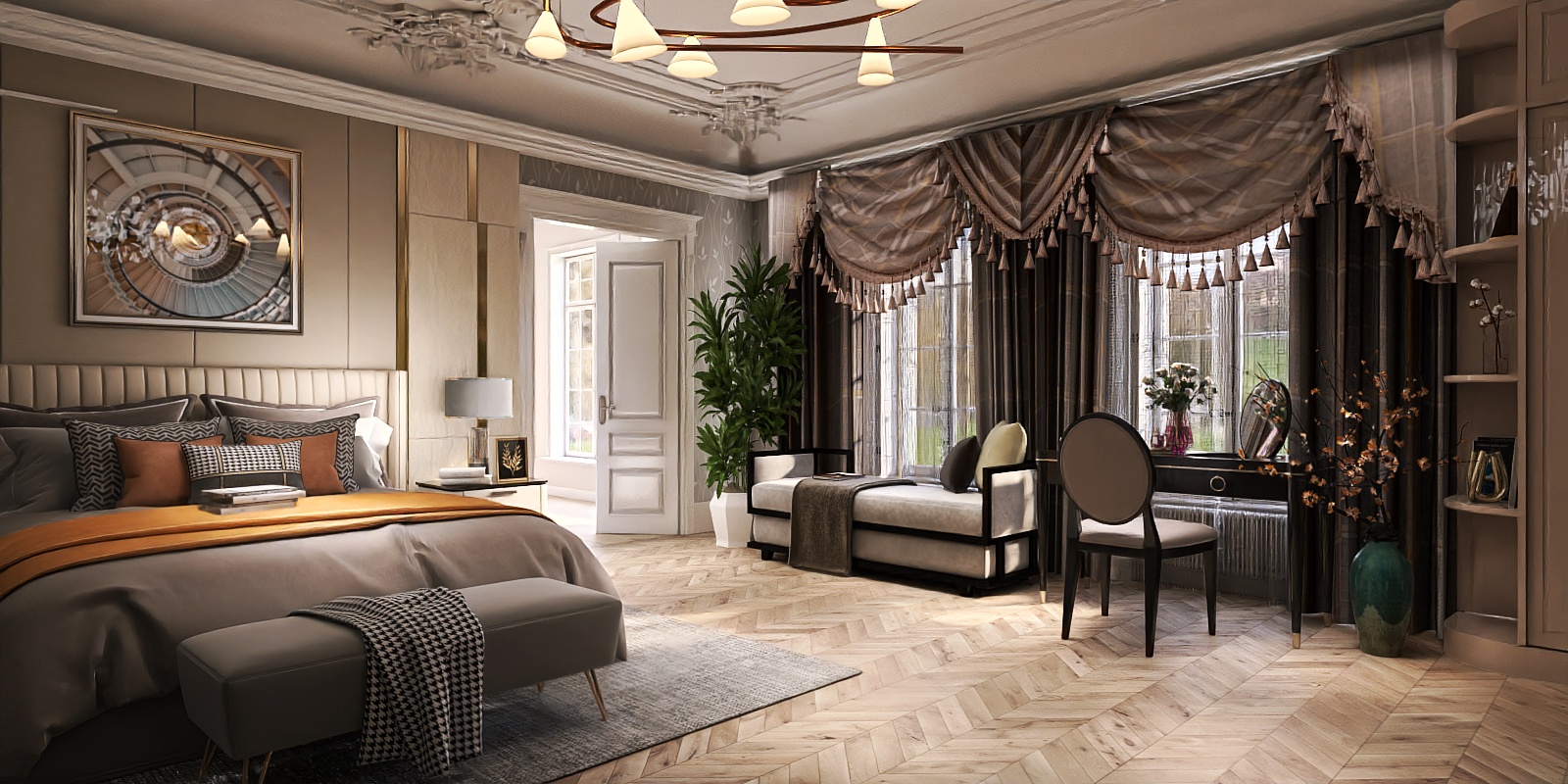 bedroom classic style 