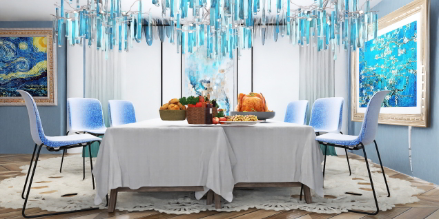 Blue Dining Room 💙💙💙