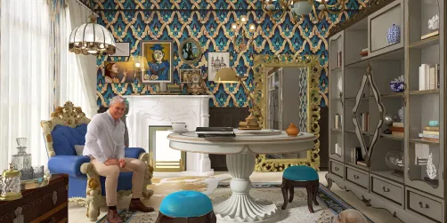 la biblioteca di papà 🤗💞
