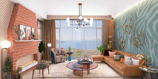 Fireplace Room - 1