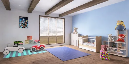 Chambre bébé garçon
