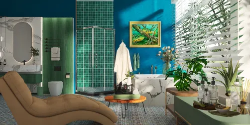 Coastal style bathroom