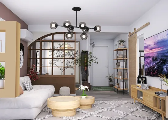 # Apartamento Laura Renderização de Design