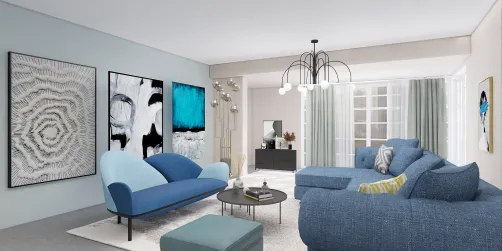 Art Deco Seating Area