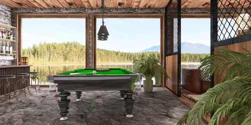 Bar & Recreation Area...inspired by Em Leech 🥰